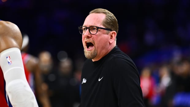 Nick Nurse reveals his thoughts after the Sixers' slow start against the Pelicans.