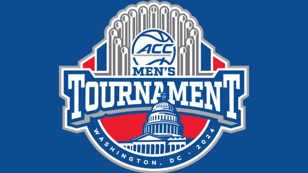2024 ACC Men's Basketball Tournament logo.
