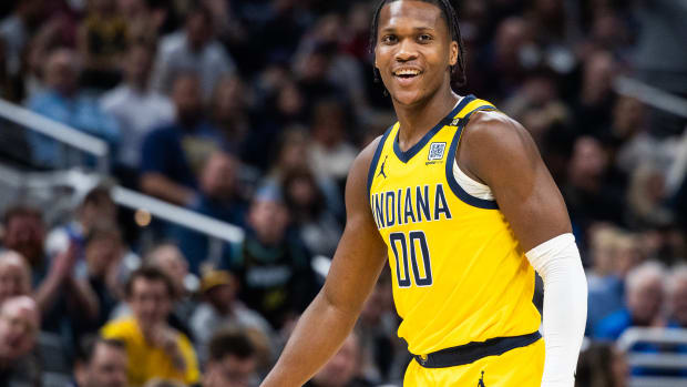 Indiana Pacers guard Bennedict Mathurin