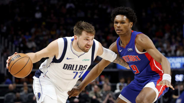 Luka Doncic has a savage response for the Detroit Pistons fan base.