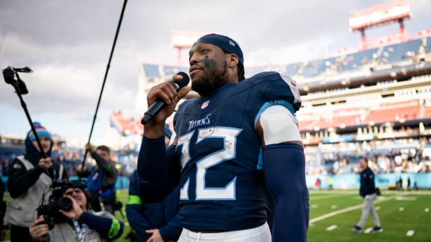 Henry after the Titans’ 28-20 win over the Jaguars on Jan. 7, 2024.