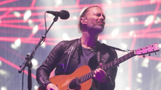 Radiohead is taking over U.S. Bank Arena Wednesday, July 25. Omar Ornelas/The Desert Sun-USA Thom Yorke of Radiohead performs on the Coachella Stage during the first weekend of the 2017 Coachella Valley Music and Arts Festival in Indio, California.