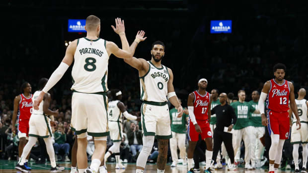 Did the Celtics get help from the 76ers on Thursday night?