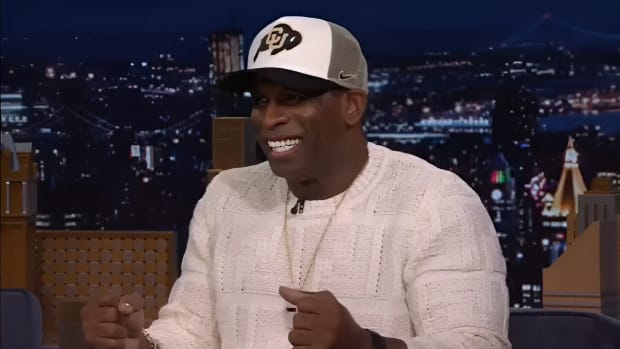 Deion Sanders on the Tonight Show with Jimmy Fallon