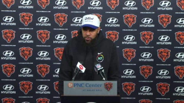 New Bears rreceiver Keenan Allen discusses the transition from playing for the Chargers to Chicago.