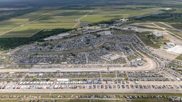 Sebring Raceway was packed for its 12 Hours race. Photo courtesy Sebring Raceway official Facebook page.