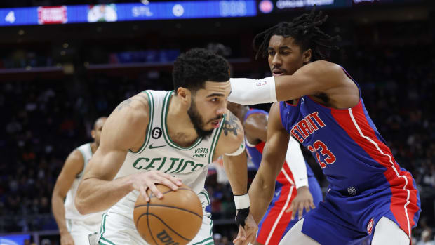Is Jayson Tatum on the Celtics' injury report against the Pistons?