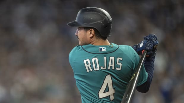Josh Rojas playing for Seattle Mariners on September 30th, 2023