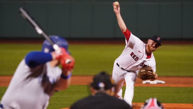 Boston Red Sox right-hander Josh Winckowski
