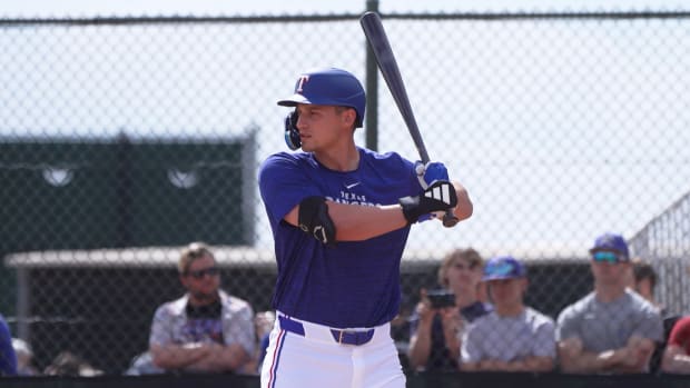 Texas Rangers shortstop Corey Seager faced live pitching, took groundballs, threw long toss, and did some sprinting on Monday in Surprise, Ariz. Seager has been recovering from Jan. 30 sports hernia surgery.