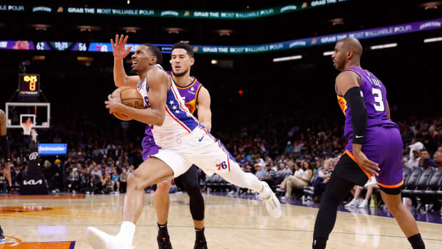 De'Anthony Melton's return to the Sixers is unclear at this time.