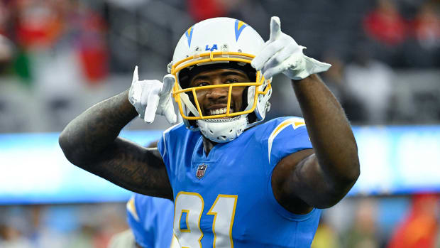 Former LA Chargers wide receiver Mike Williams