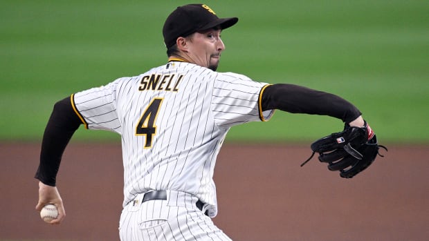 Blake Snell won the 2023 NL Cy Young Award with the San Diego Padres