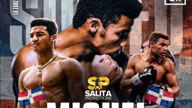 Michela Rivera signs with Salita Promotions and will fight next on DAZN. X