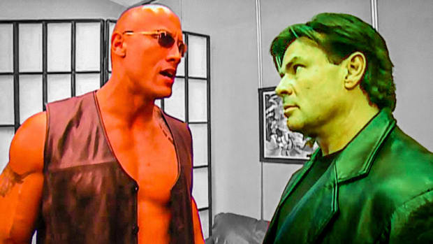 the rock eric bischoff thorwback