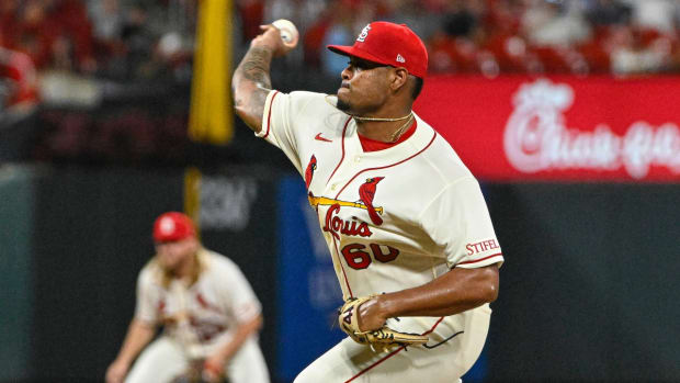St. Louis Cardinals pitcher Guillermo Zuñiga