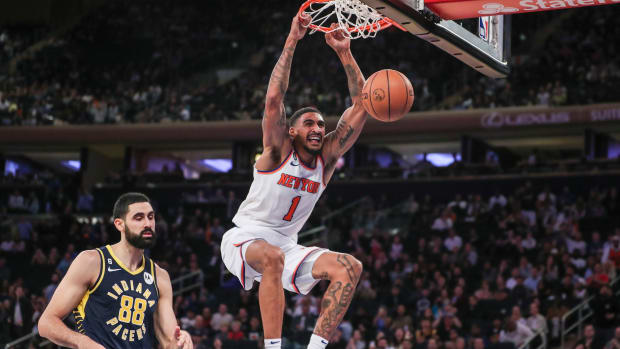 Obi Toppin New York Knicks Indiana Pacers
