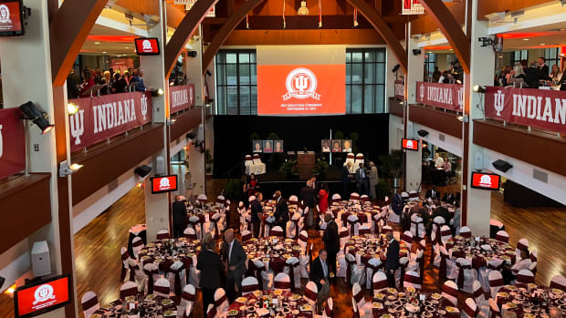 The Henke Hall of Champions at Memorial Stadium is pictured on Sept. 22, 2023. The six inductees of the Class of 2023 entered into the Indiana Athletics Hall of Fame.
