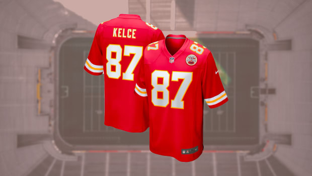 Taylor Swift’s fans are snatching up Travis Kelce jerseys, here's where you can still get one 