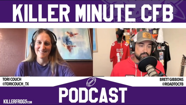 WATCH! Ep. 15 - KillerFrogs Killer Minute College Football Podcast: West Virginia at TCU Preview