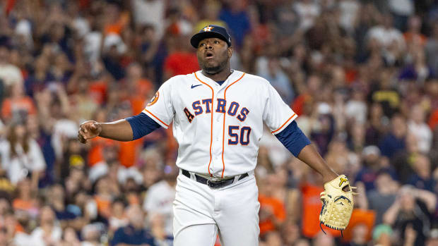 Astros reliever Hector Neris apologized to Julio Rodríguez following an outburst in Wednesday’s game.