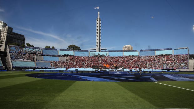 A general view of the Estadio Centenario in Montevideo, Uruguay in 2021