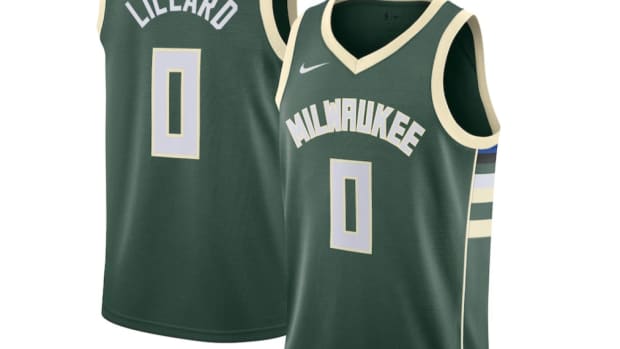 Damian Lillard Milwaukee Bucks Nike Unisex Swingman Jersey - Icon Edition - Hunter Green - $149.99