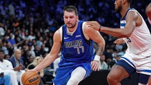 Dallas Mavs WATCH: Luka Doncic Staredown in Slovenia vs. Greece - Sports  Illustrated Dallas Mavericks News, Analysis and More