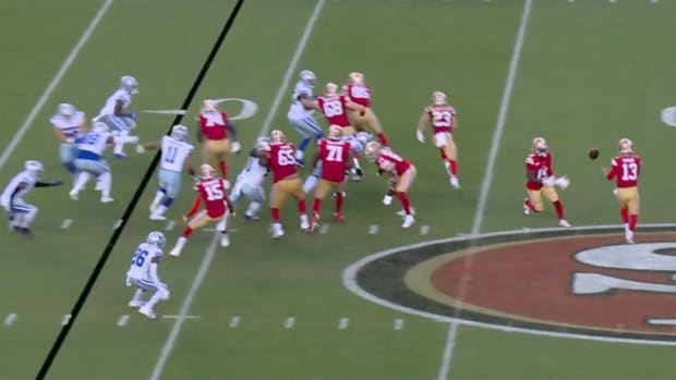 49ers pulled off a successful trick play against the Cowboys.