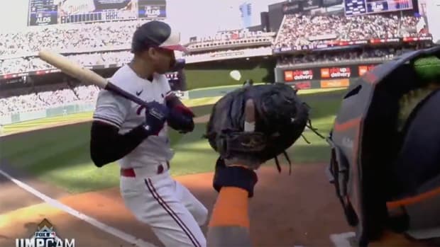 Shadows at Target Field Left Carlos Correa Frustrated After Difficult At-Bat