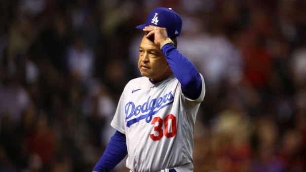  Los Angeles Dodgers manager Dave Roberts