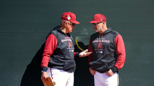 Torey Lovullo and Brent Strom