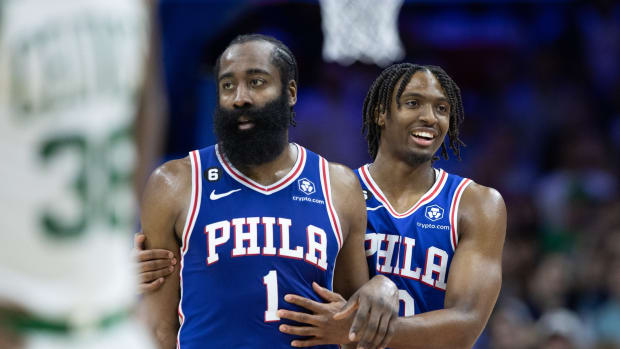 James Harden's approach this offseason shocked Tyrese Maxey.