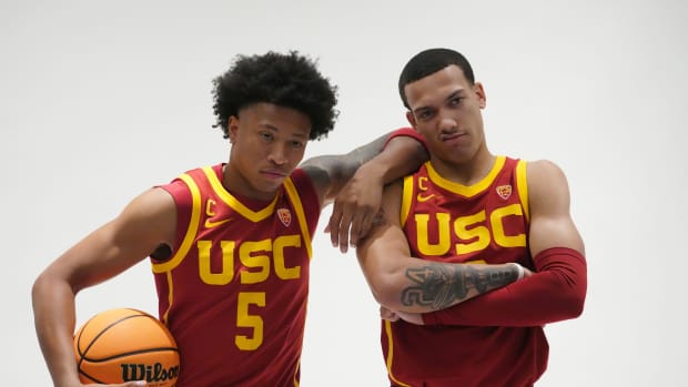 USC basketball's Bronny James reveals jersey number for Trojans