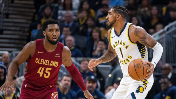 Indiana Pacers forward Obi Toppin vs Cleveland Cavaliers