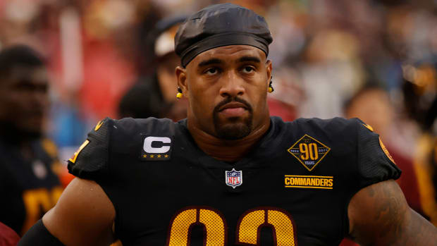 Commanders’ Jonathan Allen Went Off on Frustrated NSFW Rant After Ugly Loss to Giants