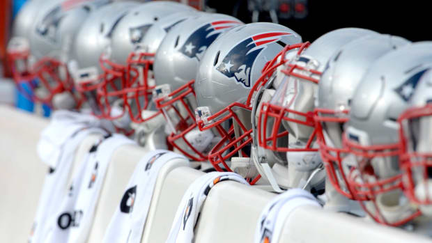 The Patriots will wear their red throwback uniforms twice in 2023