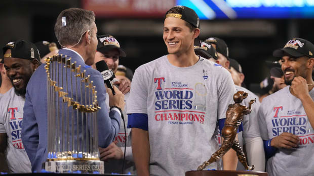 Rangers shortstop Corey Seager is named the 2023 World Series MVP