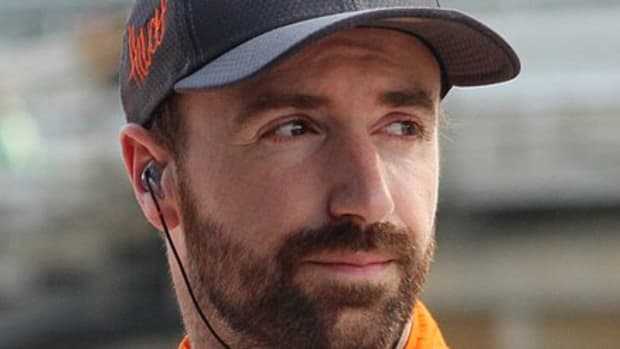 James Hinchcliffe. Photo courtesy Canadian Motorsport Hall of Fame.