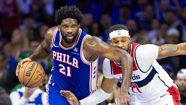 Joel Embiid made history against the Wizards on Monday.