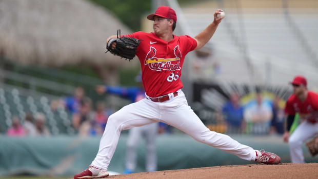 St. Louis Cardinals pitcher Connor Thomas