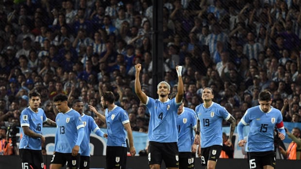 Uruguay celebra la victoria 