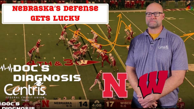 Docs Diagnosis 2023 fourth down stop vs Wisconsin