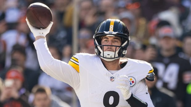 Pittsburgh Steelers quarterback Kenny Pickett was traded to the Philadelphia Eagles.