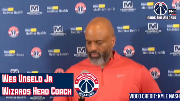Wes Unseld Jr Speaks to The Media After Magic