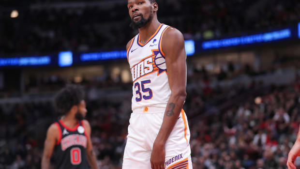 El alero de los Phoenix Suns, Kevin Durant