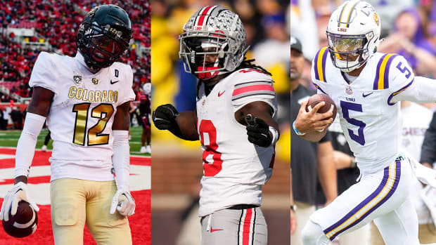 Travis Hunter, Marvin Harrison Jr. and Jayden Daniels are 2023 Sports Illustrated All-Americans