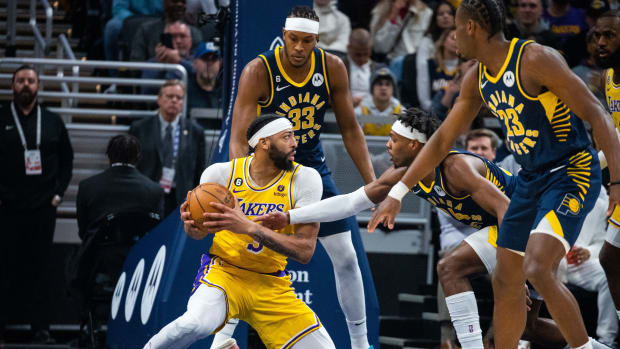 Anthony Davis Indiana Pacers vs Los Angeles Lakers
