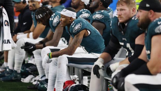 DeVonta Smith ponders the Philadelphia Eagles second blowout loss in a row