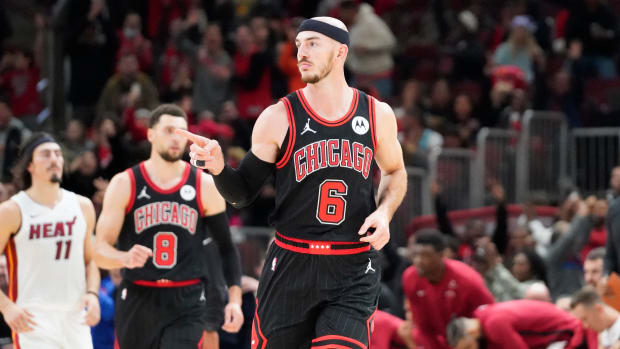 Chicago Bulls guard Alex Caruso has been a hot name on the NBA trade rumor mill.